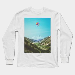 Air - Surreal/Collage Art Long Sleeve T-Shirt